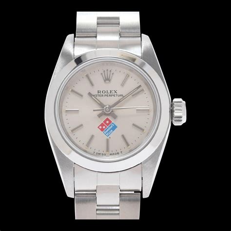 vintage rolex dominos pizza ladies perpetual|domino's rolex model.